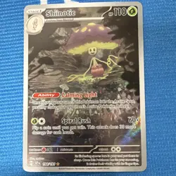 Pokemon Shiinotic Holo Illustration Rare 110 HP 194/191 Sv08: Surging Sparks - Image 1