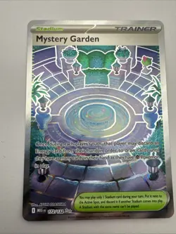 Mystery Garden Ultra Rare Full Art 172/132 Pokemon Mega Evolution English NM - Image 1