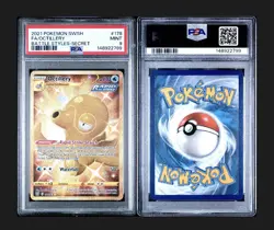 2021 Pokemon Battle Styles Full Art OCTILLERY Secret #178 PSA 9 - Image 2