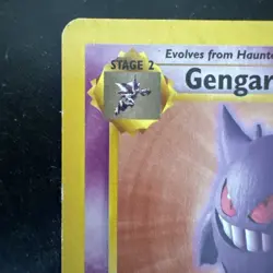 Gengar 20/62 1st Edition Fossil Pokemon TCG MP CONDITION Rare - Image 5