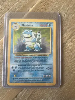 pokemon blastoise Base Set Holo (1999) - Image 1