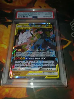 Pokemon Reshiram & Zekrom GX Cosmic Eclipse #157/236 PSA 10 GEM MINT - Image 1
