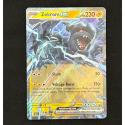 Zekrom ex #34 Double Rare Holo Pokemon Sv11B: Black Bolt Card - Image 2
