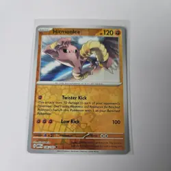 Hitmonlee 106 Reverse Holo 151 Pokemon Uncommon Reverse Holo Near Mint - Image 1