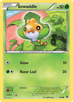 Sewaddle (4/98) [Black & White: Emerging Powers] - Image 1