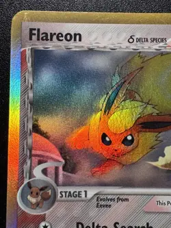 Flareon 5/113 EX Delta Species Pokemon Card Holo Foil Rare Near Mint - Image 3