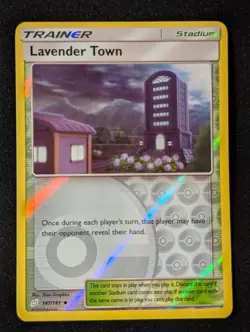 Lavender Town 147/181 - SM Team Up Reverse Holo LP Pokemon TCG - Image 1