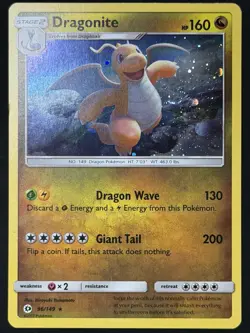 Dragonite 96/149 Cosmos Holo Foil Rare Promo Swirl 🌀 LP Pokemon TCG - Image 4