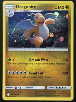 Dragonite 96/149 Cosmos Holo Foil Rare Promo Swirl 🌀 LP Pokemon TCG - Image 5