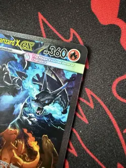 Pokemon TCG Phantasmal Flames Mega Charizard X ex 125/094 SIR - Image 5