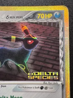 Umbreon 17/113 EX Delta Species Pokemon Card Reverse Holo Foil Rare HP - Image 4