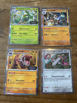 Perfect Order - Pokemon - Build and Battle Stamped Promos Complete Set of 4 - Image 1