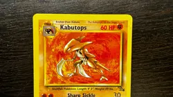 POKEMON TCG - ENGLISH FOSSIL SET KABUTOPS 24/62 NON HOLO RARE LP MP - Image 2