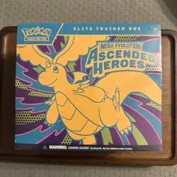 Pokemon TCG: Ascended Heroes Pokemon Elite Trainer Box (ETB) New & Sealed - Image 1