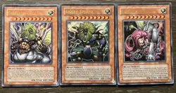 Lot of 1996 Yu-Gi-Oh! Cards Ultra Rare Holo Foil Letters & Card Art - Image 2