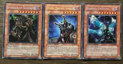 Lot of 1996 Yu-Gi-Oh! Cards Ultra Rare Holo Foil Letters & Card Art - Image 3