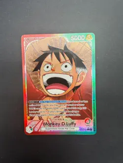 Monkey.D.Luffy Alt Art Leader OP13-001 One Piece NM/M Condition - Image 3