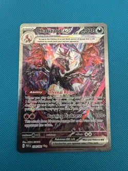 Pokemon TCG S&V Paldean Fates: Charizard ex 234/091 SIR Card - Near Mint - Image 1