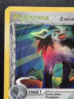 Mightyena 24/113 EX Delta Species Pokemon Card Reverse Holo Foil Rare HP - Image 3