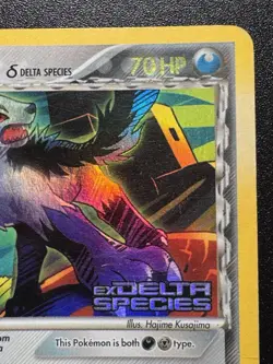 Mightyena 24/113 EX Delta Species Pokemon Card Reverse Holo Foil Rare HP - Image 4