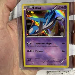 Pokemon XY Trainer Kit: Latios 30/30 Latios MP+ Pokemon Nintendo Card 2015 Holo - Image 1