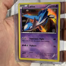 Pokemon XY Trainer Kit: Latios 30/30 Latios MP+ Pokemon Nintendo Card 2015 Holo - Image 2