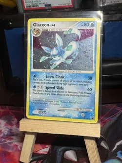 Glaceon Majestic Dawn Holo 5/100 ERROR-ENTIRE CARD HOLO BLEED W/ TWO SWIRLS - Image 5