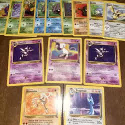 Pokemon Bulk Wotc 70 Card Vintage Lot 1st Edition Rare Shadowless - Image 2