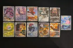 Pokemon Perfect Order Illustration Rare lot of 11 cards Clefairy IR English NM - Image 1