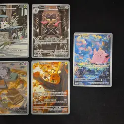Pokemon Perfect Order Illustration Rare lot of 11 cards Clefairy IR English NM - Image 4