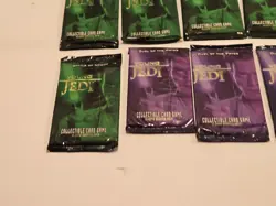 Lot of 15 Sealed Star Wars Young Jedi Card Booster Packs Darth Maul Fates Naboo - Image 2
