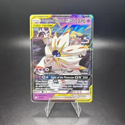 Solgaleo & Lunala GX 75/236 Sm-Cosmic Eclipse Holo Card Near Mint Condition - Image 1