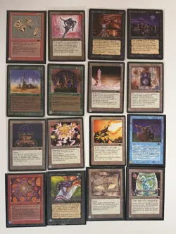 Mtg Antiquities Card (16) Set- Crumble, Cursed Rack, Orinthopter, etc.. - Image 1