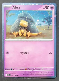 Pokemon 151 Abra Kadabra Alakazam, Promo Cards EX complete set - Image 2