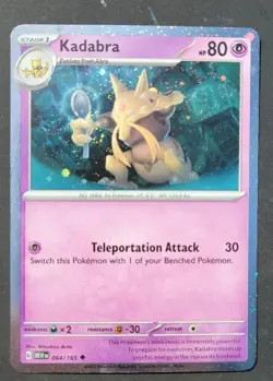 Pokemon 151 Abra Kadabra Alakazam, Promo Cards EX complete set - Image 3