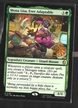 Mona Lisa, Ever Adaptable R Commander: Teenage Mutant Ninja Turtles 126 NM - Image 1