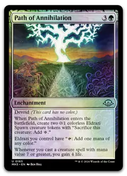 Path of Annihilation #165 (Foil) (NM) Modern Horizons 3 MH3 Magic MTG - Image 1
