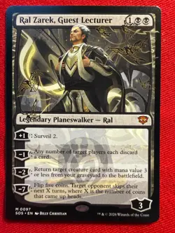 Near Mint - Ral Zarek, Guest Lecturer SOS 097 - Secrets of Strixhaven (MTG) - Image 1