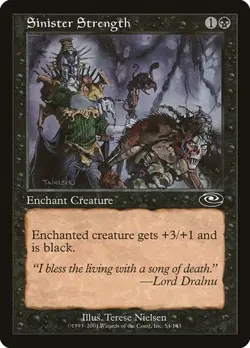 [4x] Sinister Strength PLS LP MTG - Image 1