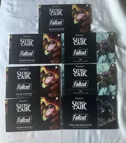 MTG Secret Lair x Fallout - Welcome to New Vegas/Rad Foil/Promo Editions​ Sealed - Image 1