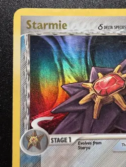 Starmie 30/113 EX Delta Species Pokemon Card Reverse Holo Foil Rare HP - Image 3