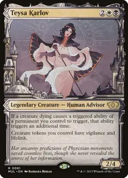 NM Showcase Teysa Karlov, MTG, Multiverse Legends, Magic, 61 - Image 1
