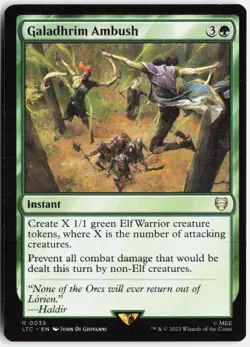 Galadhrim Ambush R Commander: The Lord of the Rings: Tales of Middle-earth 38 NM - Image 1