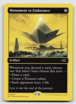 Monument to Endurance (First-Place Foil) *Foil* DFT 499 NM - Image 1