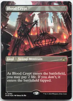 Blood Crypt (Borderless) *Foil* RVR 292 NM - Image 1