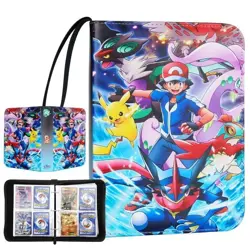 Pokemon Card Book Holder Binder Album Collection 400 Trading TCG Cards Case - Image 4