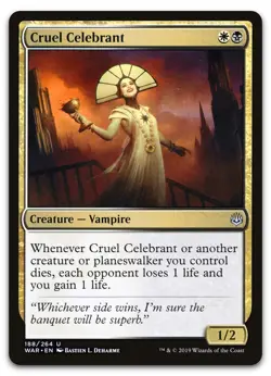 Cruel Celebrant #188 (NM) War of the Spark WAR Magic MTG - Image 1