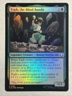 Toph, the Blind Bandit Avatar: The Last Airbender Foil - Image 1