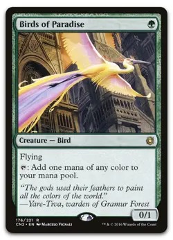 Birds of Paradise #176 (NM) Conspiracy Take the Crown CN2 Magic MTG - Image 1