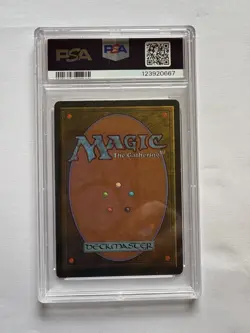 Magic: The Gathering Badlands Revised 1994 NM PSA 7 - Image 2